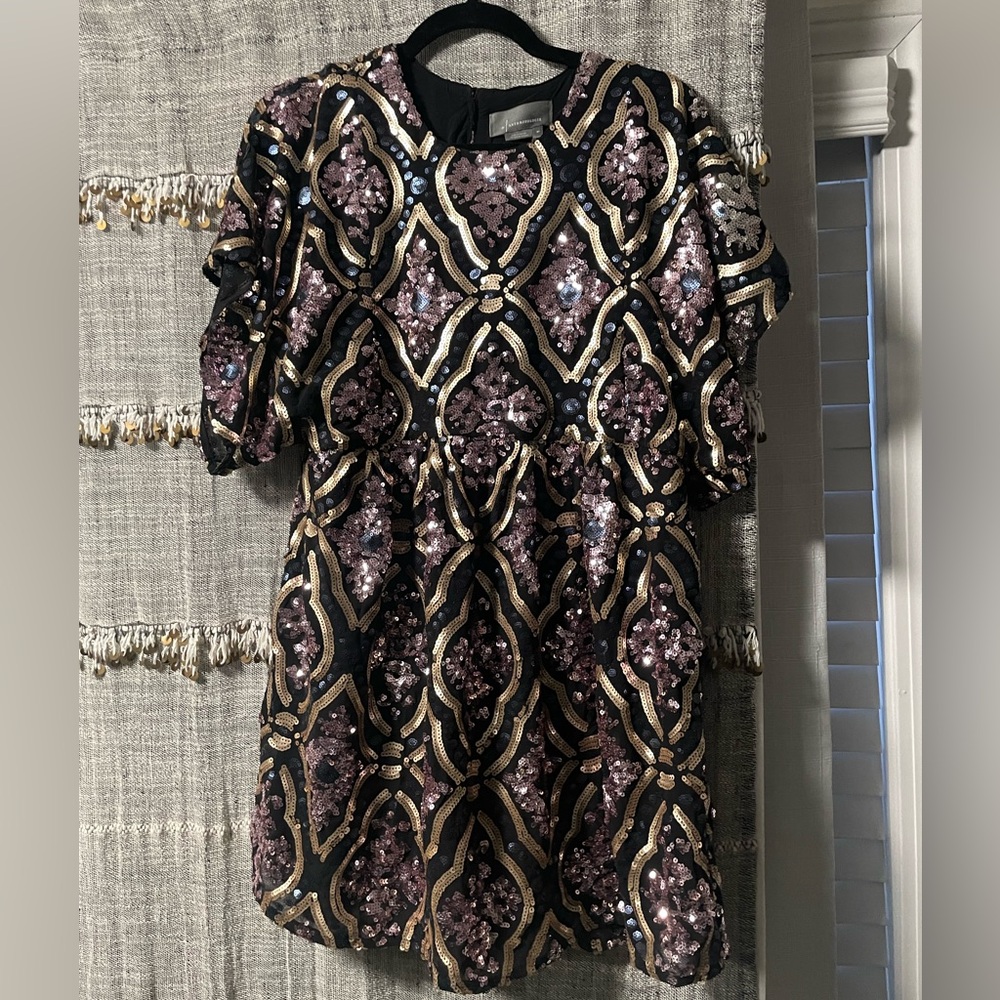 Amalia Sequined Tunic Dress